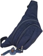 Anıl Bags Su Geçirmez Krinkıl Kumaş Bel Çantası Çapraz Anahtarlıklı