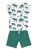 Animals Erkek Çocuk T-shirt Şort Takım