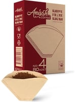 Anisah Coffee 80'li Filtre Kahve Kağıdı | Kokusuz | Kimyasalsız | Doğa Dostu | Yırtılmaz | Kokusuz Kimyasalsız Doğa Dostu Yırtılmaz