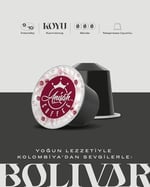 Anisah Coffee Bolivar Kapsül Kahve | 10'lu | Nespresso Uyumlu | Alüminyum Kapsül