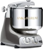 Ankarsrum Assistent 6230 Black Chrome – 1500 W | 7L paslanmaz çelik kase | geri dönüştürülmüş alüminyum | İsveç'te el yapımı | sağlam ve çok yönlü