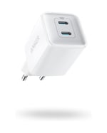 Anker 521 Nano Pro Şarj Cihazı, Kompakt, 40W, PowerIQ 3.0 Çift Portlu USB-C Güç Adaptörü, Beyaz - A2038
