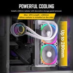 Antec NX416L, Mesh Ön Panel, 2x160mm ve 1x120mm ARGB Fan Dahil, Type-C, Temperli Cam Menteşe Yan Panel, 360mm Radyatör Desteği, Mid-Tower ATX Oyun Kasası, Beyaz