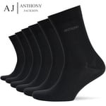 Anthony Jackson 6 Çift Kutulu BAMBU Premium Klasik Erkek Çorap