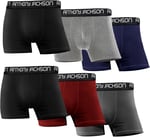 ANTHONY JACKSON 6'LI KUTU PREMIUM BOXER RONIN (SİYAH-FÜME-LACİ-BORDO, 3XL)