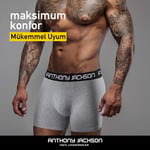 Anthony Jackson Likralı 3'lü Kutu Premium Erkek Boxer Özel Kolleksiyon