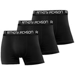 Anthony Jackson Likralı 3'lü Kutu Premium Erkek Boxer