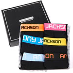 Anthony Jackson Likralı 6'lı Kutu Premium Erkek Boxer Color