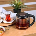 Any Morning 1 L Cam Demlikli 2 L Çelik Su Isıtıcılı Çay Makinesi, Kablosuz Tabanlı DE23203SX