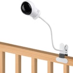 AOZTSUN Eufy Spaceview, Spaceview Pro ve Spaceview S Video Bebek Monitörü Kamerası ile Uyumlu Esnek Klips Kelepçeli Montaj 15,7 inç Esnek Uzun Kaz Boynu Kol, Beşik Bebek Kamerası için Bebek Monitörü T