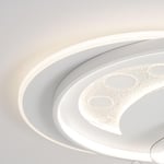 Apliqa Arıa 3d Plafonyer Pervaneli Ledli Avize
