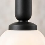 Apliqa Arlo Tekli Siyah Modern Sarkıt Top Avize Mutfak Salon Sarkıt Avize