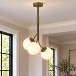 Apliqa Artel 3lü Eskitme Top Avize Modern Sarkıt, Mutfak Yatak Odası Salon Avize