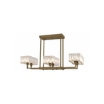 Apliqa Brambles 6'lı Eskitme Kristalli Taşlı Modern Tasarım Kristal Salon Avize