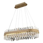 Apliqa Brampton 6'lı Sıralı Eskitme 3 Renkli 100 Watt Ledli Yemek Masası Üstü, Oturma Odası, Salon Avize