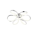 Apliqa Chalda Krom Plafonyer Modern Salon Led Avize