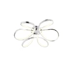 Apliqa Chalda Krom Plafonyer Modern Salon Led Avize