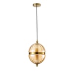 Apliqa Dolly 6 Watt 3000k Ledli Bal Camlı Tekli Sarkıt Led Avize