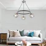 Apliqa Flora 3 Lü Krom Detaylı Modern Koridor Mutfak Salon Avize