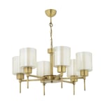 Apliqa Goldie 6 Lı Eskitme Modern Yatak Odası Salon Avize