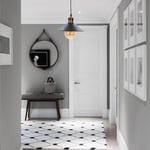 Apliqa Gönen Tekli Siyah Modern Retro Sarkıt Mutfak Retro Salon Avize
