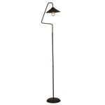 Apliqa Helga Siyah Modern Tasarım Retro Metal Lambader
