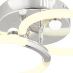 Apliqa Honos 2li Krom 32 Watt Plafonyer Led Avize