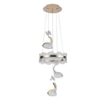 Apliqa Liliana 3'lü Gold Led Avi̇ze