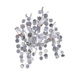 Apliqa Masal Krom Kristal Taşlı Modern, Oturma Odası,duvar Lambası Salon Aplik