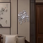 Apliqa Masal Krom Kristal Taşlı Modern, Oturma Odası,duvar Lambası Salon Aplik