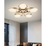 Apliqa Matiz 5'li Gold 80 Watt Plafonyer 3 Renkli Led Avize
