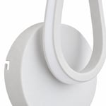 Apliqa Pedra Beyaz 20 Watt Duvar Lambası Modern Tasarım Salon Led Aplik