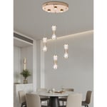 Apliqa Sayen 4'lü Yuvarlak Gold Sarkıt Led Avize