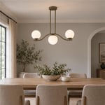 Apliqa Severus 3'lü Eskitme Modern Salon Kafe Restoran İçin Uygun, Salon Avize