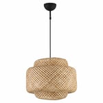Apliqa Trudy Tekli Rattan Modern Tasarım Oturma Odası Avize