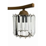 Apliqa Tufty 3lü Eskitme Kristalli Modern Yatak Odası Salon Kristal Avize