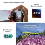Apple iPhone 16 (128 GB) - Deniz Mavisi