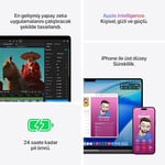 Apple MacBook Pro Laptop: M5 Pro çip, 18 CPU ve 20 GPU’ya sahip, Yapay zeka için tasarlandı, 16.2 inç Liquid Retina XDR Ekran, 2 - Seçenekler: 1 TB, 2 TB, 24GB Birleşik Bellek, 36GB Birleşik Bellek...