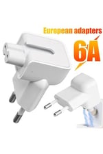 Apple Macbook Pro Pad Aksesuar Güç Adaptörü Ipad Iphone Şarj Soket Adaptör Çevirici Priz Ucu BEYAZ, DRWLL