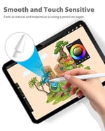 Apple Pencil 2 Gen iPad Pro Kalem ile Uyumlu 2 Paket Yedek İpuçları - iPad Kalem 1 st/Kalem 2 Gen için iPencil Ucu (Beyaz)