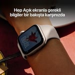 Apple Watch SE 3 GPS + Cellular 44 mm Yıldız Işığı Alüminyum Kasa Akıllı Saat ve Yıldız Işığı Spor Kordon - S/M. Fitness ve Uyku Takibi, Kalp Atış Hızı T - Seçenekler: S/M, M/L, kasa 40 mm, kasa 44 mm