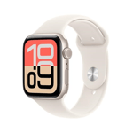 Apple Watch SE 3 GPS + Cellular 44 mm Yıldız Işığı Alüminyum Kasa Akıllı Saat ve Yıldız Işığı Spor Kordon - S/M. Fitness ve Uyku Takibi, Kalp Atış Hızı T - Seçenekler: S/M, M/L, kasa 40 mm, kasa 44 mm