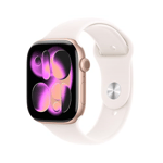 Apple Watch Series 11 GPS + Cellular 46 mm Gümüş Rengi Alüminyum Kasa Akıllı Saat ve Sis Moru Spor Kordon - S/M. Uyku Skoru, - Seçenekler: Spor Kordon, Milano Loop, kasa 42 mm, kasa 46 mm, S/M, M/L...