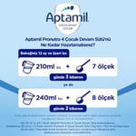 Aptamil 4 Prebiyotikli Çocuk Devam Sütü 350 Gr