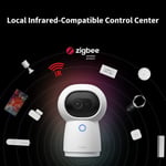 Aqara Hub G3 Kamera, AI Destekli Güvenlik Kamerası, Yüz ve Hareket Tanıma, Ev Kamerası, 360° Görüş Açısı, 2K Yüksek Çözünürlük, HomeKit Alexa Google Asistan IFTTT Uyumlu, Beyaz