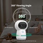 Aqara Hub G3 Kamera, AI Destekli Güvenlik Kamerası, Yüz ve Hareket Tanıma, Ev Kamerası, 360° Görüş Açısı, 2K Yüksek Çözünürlük, HomeKit Alexa Google Asistan IFTTT Uyumlu, Beyaz