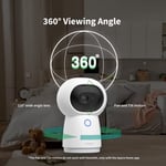 Aqara Hub G3 Kamera, AI Destekli Güvenlik Kamerası, Yüz ve Hareket Tanıma, Ev Kamerası, 360° Görüş Açısı, 2K Yüksek Çözünürlük, HomeKit Alexa Google Asistan IFTTT Uyumlu, Beyaz