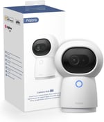 Aqara Hub G3 Kamera, AI Destekli Güvenlik Kamerası, Yüz ve Hareket Tanıma, Ev Kamerası, 360° Görüş Açısı, 2K Yüksek Çözünürlük, HomeKit Alexa Google Asistan IFTTT Uyumlu, Beyaz