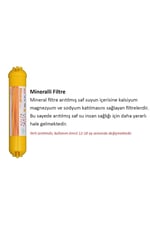 aquafit Post Karbon - Alkali - Mineral 3'lü Su Arıtma Filtresi (Tüm Cihazlarla Uyumludur)