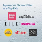 Aquansa Duschfilter AQ4100 – Çıkarılabilir bist% 91 klor ve Chloramine